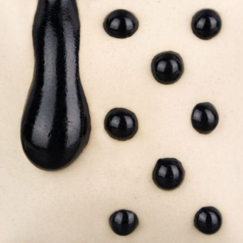 Mayco Stoneware Glaze - SW-425 - Black Melt Goop - 1 pint